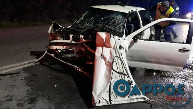 27χρονος σκοτώθηκε σε τροχαίο στη Θουρία (εικόνες)