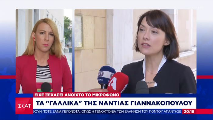 "Θα τη σκίσω" | Τα «γαλλικά»… της Νάντιας Γιαννακοπούλου κατά της Υπουργού Παιδείας! (vd)