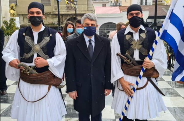 Οδυσσέας: "Είναι τιμητικό 200 χρόνια από την έναρξη της επανάστασης να εκπροσωπείς τη Βουλή στο τόπο που ξεκίνησε ο Aγώνας"