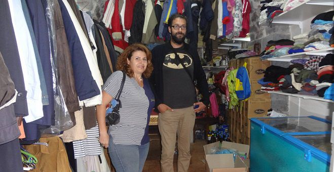 &laquo;&Epsilon;&upsilon;&chi;&alpha;&rho;&iota;&sigma;&tau;ώ&raquo; &alpha;&pi;ό &tau;&eta; &Mu;&eta;&tau;&rho;ό&pi;&omicron;&lambda;&eta; &sigma;&tau;&omicron; &tau;&mu;ή&mu;&alpha; &Alpha;&Chi;&Epsilon;&Pi;&Alpha; &Tau;&rho;ί&pi;&omicron;&lambda;&eta;&sigmaf; &gamma;&iota;&alpha; &tau;&eta;&nu; &pi;&rho;&omicron;&sigma;&phi;&omicron;&rho;ά &sigma;&tau;&omicron; &laquo;&Kappa;&alpha;&lambda;ά&theta;&iota; &tau;&omicron;&upsilon; &Pi;&tau;&omega;&chi;&omicron;ύ &Alpha;&delta;&epsilon;&lambda;&phi;&omicron;ύ&raquo;