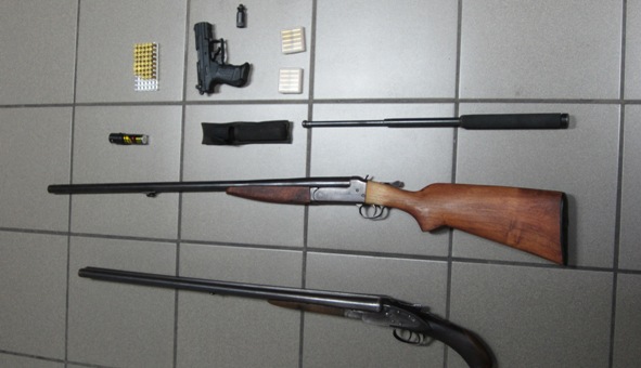 Σύλληψη στη Νότια Κυνουρία για παράνομη κατοχή όπλων!