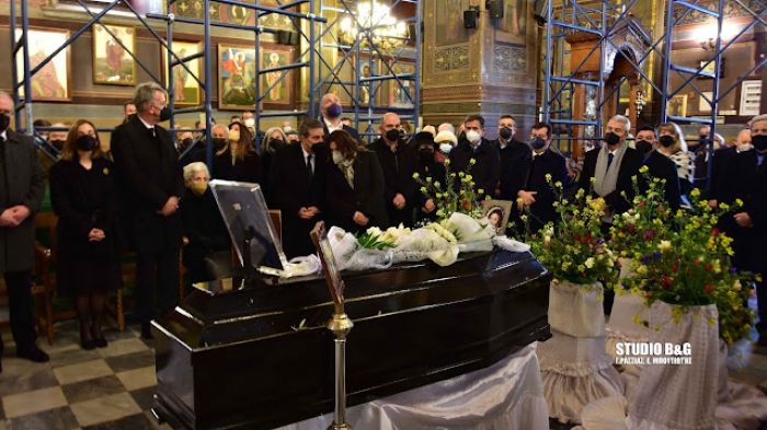 Η Αργολίδα και ο πολιτικός κόσμος αποχαιρέτησε την Έλσα Παπαδημητρίου (vd)