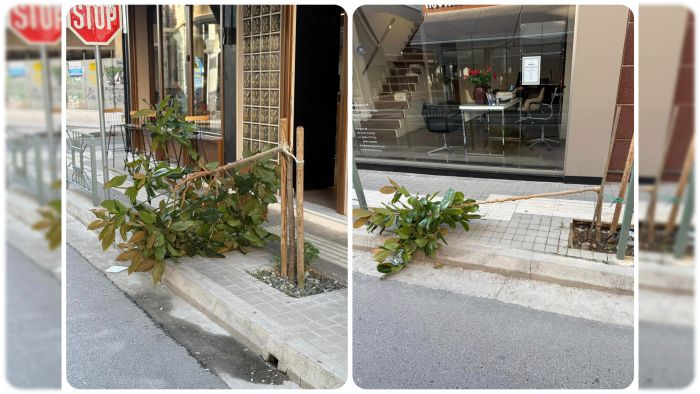 Νέο περιστατικό βανδαλισμού στο κέντρο της Τρίπολης | Για "ανεγκέφαλους" μίλησε ο Τζιούμης: "Αυτονόητο ότι θα απευθυνθούμε στην αστυνομία"
