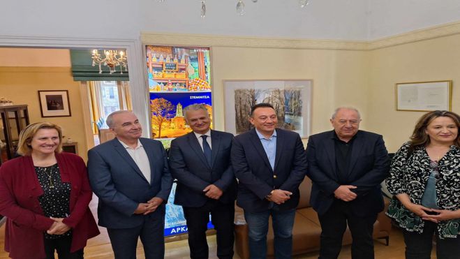 &quot;Στοίχημα&quot; για τον Παπαθανάση η Μεγαλόπολη - &quot;Προχωρά το βιομηχανικό πάρκο&quot;! (vd)