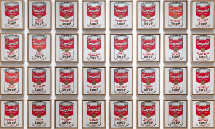 Τα κουτάκια του Warhol..