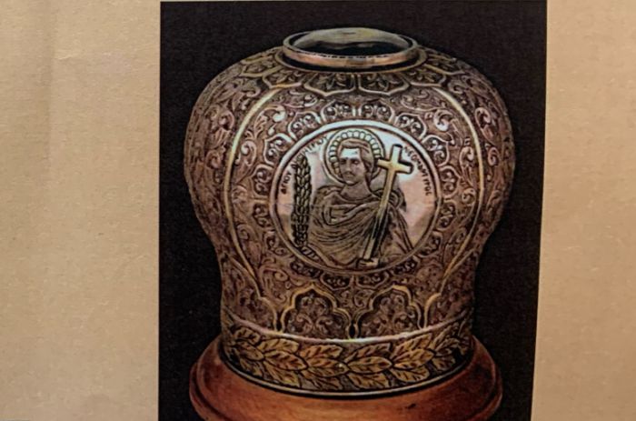 Ἡ Κάρα του Αγίου Νεομάρτυρος Δημητρίου, πολιούχου Τριπόλεως, στο Λονδίνο