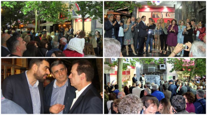 Ανεβαίνει ο Δέδες | Με πολύ κόσμο τα εγκαίνια του εκλογικού κέντρου στην Καλαμάτα! (εικόνες)