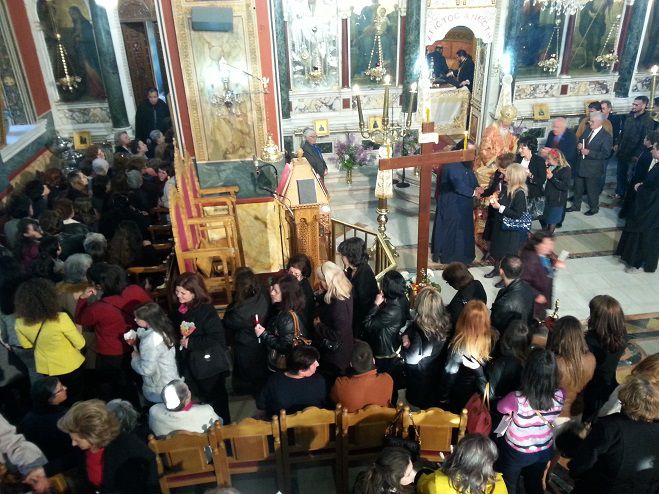 &Omicron; &Epsilon;&sigma;&pi;&epsilon;&rho;&iota;&nu;ό&sigmaf; &tau;&eta;&sigmaf; &Alpha;&gamma;ά&pi;&eta;&sigmaf; &sigma;&tau;&omicron; &Mu;&eta;&tau;&rho;&omicron;&pi;&omicron;&lambda;&iota;&tau;&iota;&kappa;ό &Nu;&alpha;ό &tau;&omicron;&upsilon; &Alpha;&gamma;ί&omicron;&upsilon; &Beta;&alpha;&sigma;&iota;&lambda;&epsilon;ί&omicron;&upsilon; (&epsilon;&iota;&kappa;ό&nu;&epsilon;&sigmaf;)