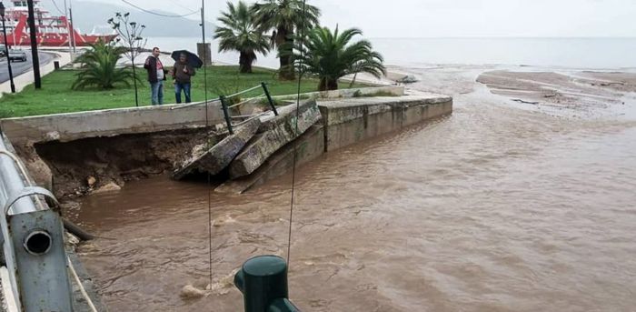 Κακοκαιρία | Εικόνες βιβλικής καταστροφής σε Χαλκιδική και Θάσο