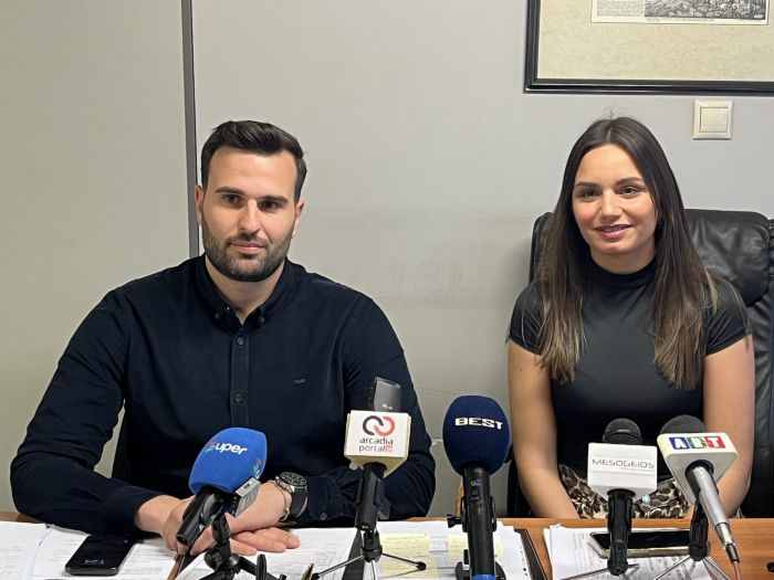 Σταθούλη και Καραμάνος προχώρησαν σε ανακοινώσεις για Γεωργάντεια - Πάνω από 500 συμμετοχές - Σημαντική η στήριξη του δήμου Τρίπολης (vd)