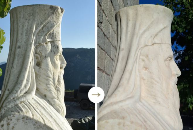 &Eta; &pi;&rho;&omega;&tau;&omicron;&beta;&omicron;&upsilon;&lambda;ί&alpha; &tau;&eta;&sigmaf; &Alpha;&delta;&epsilon;&lambda;&phi;ό&tau;&eta;&tau;&alpha;&sigmaf; &Delta;&eta;&mu;&eta;&tau;&sigma;ά&nu;&alpha;&sigmaf; &gamma;&iota;&alpha; &tau;&eta; &sigma;&upsilon;&nu;&tau;ή&rho;&eta;&sigma;&eta; &kappa;&alpha;&iota; &alpha;&pi;&omicron;&kappa;&alpha;&tau;ά&sigma;&tau;&alpha;&sigma;&eta; &alpha;&gamma;&alpha;&lambda;&mu;ά&tau;&omega;&nu; &kappa;&alpha;&iota; &mu;&nu;&eta;&mu;&epsilon;ί&omega;&nu; &tau;&eta;&sigmaf; &Delta;&eta;&mu;&eta;&tau;&sigma;ά&nu;&alpha;&sigmaf; (&epsilon;&iota;&kappa;ό&nu;&epsilon;&sigmaf;)