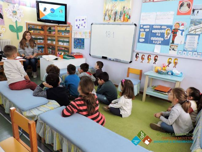 Περιβαλλοντική ενημέρωση έγινε στο Νηπιαγωγείο Βερβένων (εικόνες)