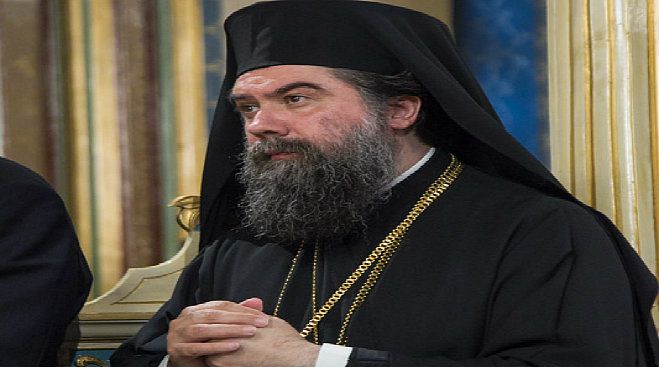 &Mu;&eta;&tau;&rho;&omicron;&pi;&omicron;&lambda;ί&tau;&eta;&sigmaf; &Sigma;&epsilon;&rho;&rho;ώ&nu; &sigma;&tau;&eta;&nu; &Tau;&rho;ί&pi;&omicron;&lambda;&eta;: &laquo;&Omicron;&iota; &pi;&omicron;&lambda;&iota;&tau;&iota;&kappa;&omicron;ί &chi;&rho;&eta;&sigma;&iota;&mu;&omicron;&pi;&omicron;&iota;&omicron;ύ&nu; &tau;&eta;&nu; &epsilon;&kappa;&kappa;&lambda;&eta;&sigma;ί&alpha; &omega;&sigmaf; &delta;&epsilon;&xi;&alpha;&mu;&epsilon;&nu;ή &psi;ή&phi;&omega;&nu;&raquo; (vd)