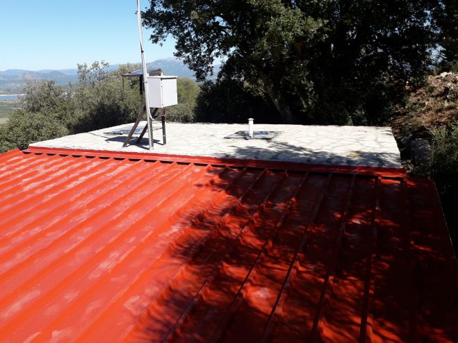 ΔΕΥΑΤ | Επισκευή - συντήρηση δεξαμενής νερού στη Μανθυρέα (εικόνες)