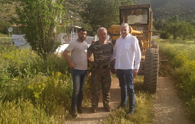 Δήμος Τρίπολης | Εργασίες συντήρησης αγροτικών δρόμων στη Δημοτική Ενότητα Λεβιδίου