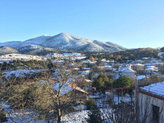 Το χιονισμένο Δρακοβούνι Γορτυνίας ... μέσα από εικόνες!