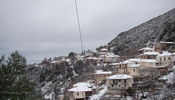 Χιόνια στην Αρκαδία | Ο καιρός live μέσα από web κάμερες!