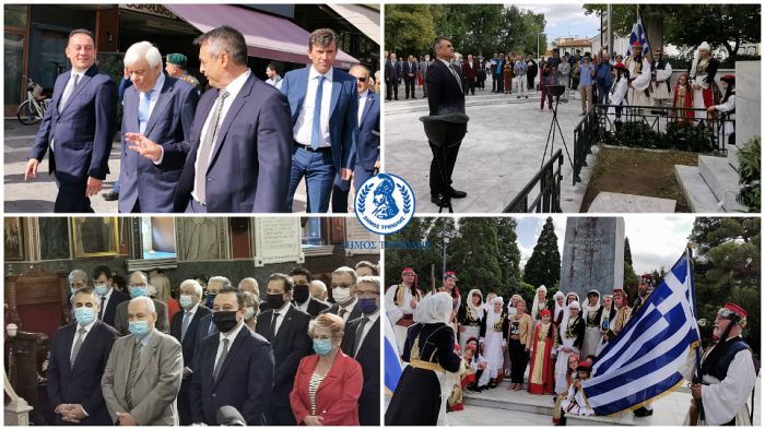 Κώστας Τζιούμης: «Η Άλωση παραμένει -ακόμα και σήμερα- ένα φωτεινό παράδειγμα για τη νεολαία μας» (vd)