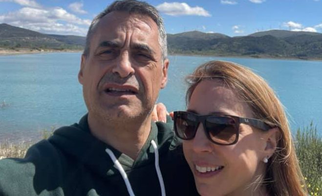 Selfie με τη σύζυγό του ο Δήμαρχος Τρίπολης από τη λίμνη Τάκα!