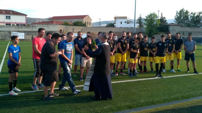 &Alpha;&gamma;&iota;&alpha;&sigma;&mu;ό&sigmaf; &gamma;&iota;&alpha; &nu;έ&alpha; &pi;&omicron;&delta;&omicron;&sigma;&phi;&alpha;&iota;&rho;&iota;&kappa;ή &chi;&rho;&omicron;&nu;&iota;ά &gamma;&iota;&alpha; &tau;&omicron;&nu; &Pi;&alpha;&nu;&theta;&upsilon;&rho;&epsilon;&alpha;&tau;&iota;&kappa;ό (&epsilon;&iota;&kappa;ό&nu;&epsilon;&sigmaf;)