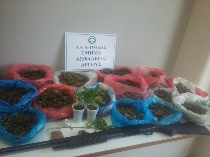 Πάνω από 2,5 κιλά κάνναβης κατασχέθηκαν στην Αργολίδα!