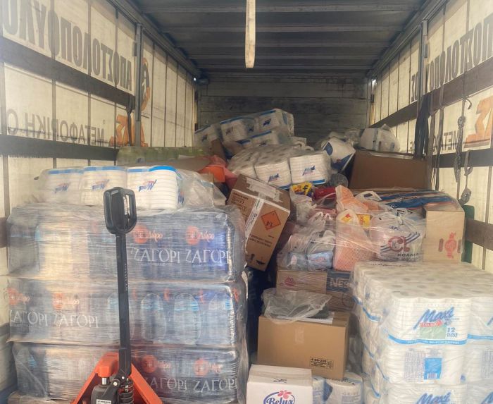 Το Επιμελητήριο Αρκαδίας έστειλε βοήθεια στην πυρόπληκτη Γορτυνία