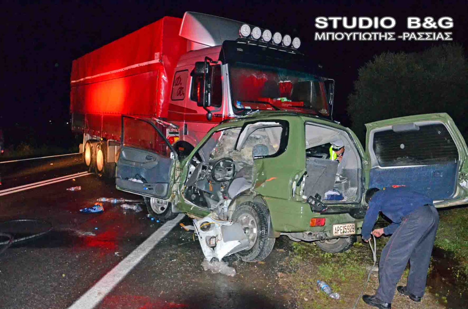 Βίντεο από το θανατηφόρο τροχαίο στην Αργολίδα…
