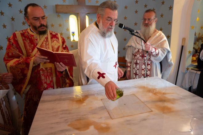 Ο Μητροπολίτης Νικηφόρος εγκαινίασε το Ναό Αγίου Ιωάννου Τουρκολέκα (εικόνες)