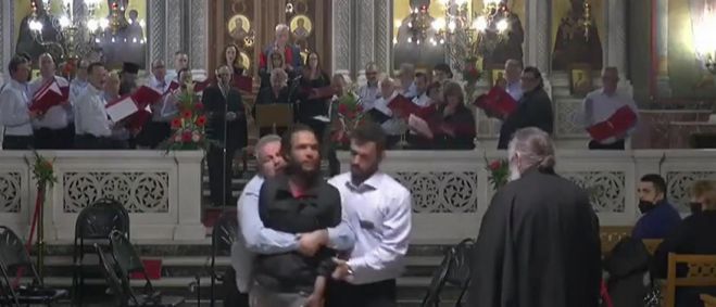 Ά&gamma;&iota;&omicron;&sigmaf; &Pi;&alpha;&nu;&tau;&epsilon;&lambda;&epsilon;ή&mu;&omicron;&nu;&alpha;&sigmaf; | &Sigma;&upsilon;&nu;&epsilon;&lambda;ή&phi;&theta;&eta; &omicron; Ά&rho;&alpha;&beta;&alpha;&sigmaf; &pi;&omicron;&upsilon; &mu;&pi;ή&kappa;&epsilon; &sigma;&epsilon; &epsilon;&kappa;&kappa;&lambda;&eta;&sigma;ί&alpha; &kappa;&alpha;&iota; έ&psi;&alpha;&lambda;&epsilon; &alpha;&pi;ό &tau;&omicron; &Kappa;&omicron;&rho;ά&nu;&iota;