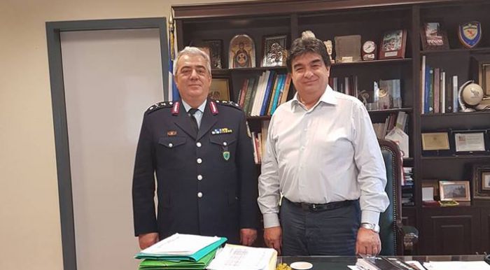 Με τον Αντιπεριφερειάρχη Αρκαδίας συναντήθηκε ο νέος Αστυνομικός Διευθυντής Πελοποννήσου