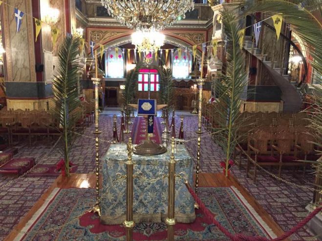 Η Ακολουθία του Μεγάλου Αγιασμού στον Μητροπολιτικό Ναό της Τρίπολης