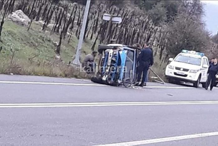 Τροχαίο ατύχημα μετά την Σκοπή (εικόνες)