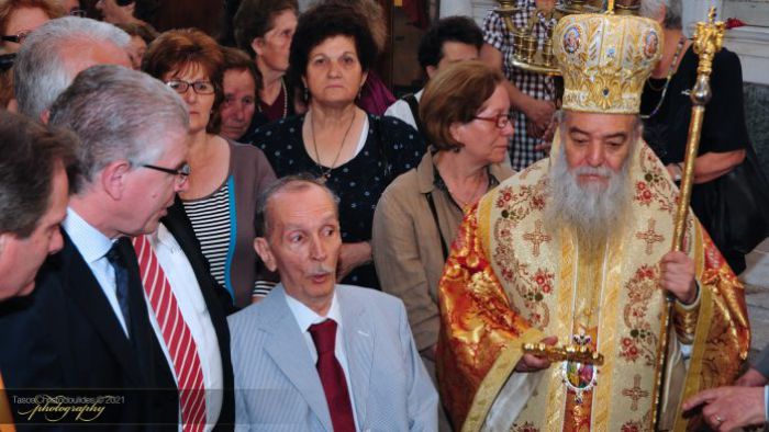 Γορτυνία | Η τελευταία επίσκεψη του Κωνσταντίνου Αγγελόπουλου στο Βλαχόρραπτη (εικόνες)