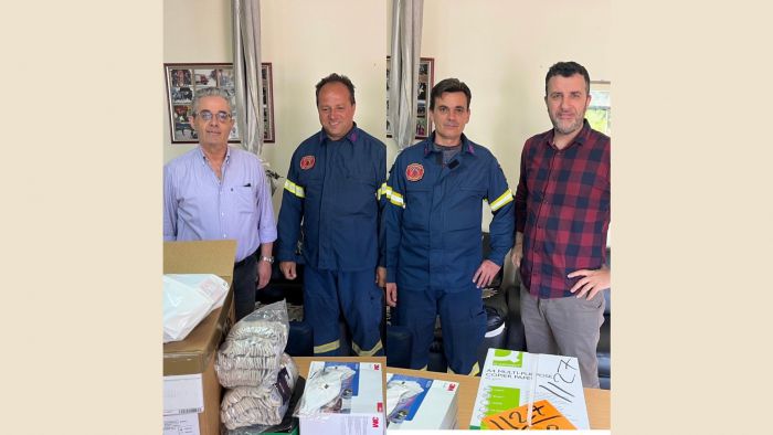 Η Παγγορτυνιακή Ένωση ξανά δίπλα στην Πυροσβεστική