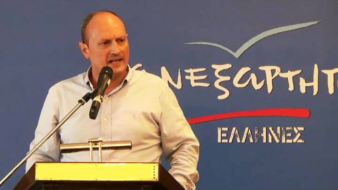 Στην Τρίπολη ο γραμματέας των ΑΝΕΛ Ιωάννης Μοίρας