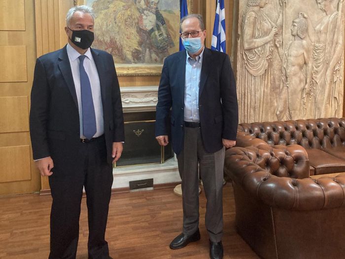 Περιφέρεια | Τι ζήτησε ο Νίκας από τον Βορίδη για την κατασκευή Διοικητηρίου στην ΥΕΒ