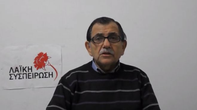 Τον αγώνα των αγροτών χαιρετίζει ο Βαγγέλης Γούργαρης (vd)