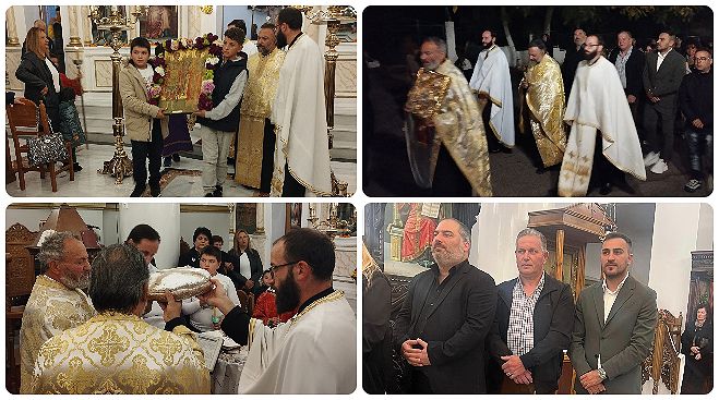 &Mu;έ&gamma;&alpha;&sigmaf; &Pi;&alpha;&nu;&eta;&gamma;&upsilon;&rho;&iota;&kappa;ό&sigmaf; &epsilon;&sigma;&pi;&epsilon;&rho;&iota;&nu;ό&sigmaf; &sigma;&tau;&omicron; &Nu;&alpha;ό &Pi;&alpha;&mu;&mu;&epsilon;&gamma;ί&sigma;&tau;&omega;&nu; &Tau;&alpha;&xi;&iota;&alpha;&rho;&chi;ώ&nu; &sigma;&tau;&eta;&nu; &Kappa;&alpha;&nu;&delta;ή&lambda;&alpha; - &Omicron;&iota; &epsilon;&kappa;&delta;&eta;&lambda;ώ&sigma;&epsilon;&iota;&sigmaf; έ&gamma;&iota;&nu;&alpha;&nu; &sigma;&upsilon;&nu;&omicron;&delta;&epsilon;ί&alpha; &tau;&eta;&sigmaf; &Phi;&iota;&lambda;&alpha;&rho;&mu;&omicron;&nu;&iota;&kappa;ή&sigmaf; (&epsilon;&iota;&kappa;ό&nu;&epsilon;&sigmaf; - &beta;ί&nu;&tau;&epsilon;&omicron;)