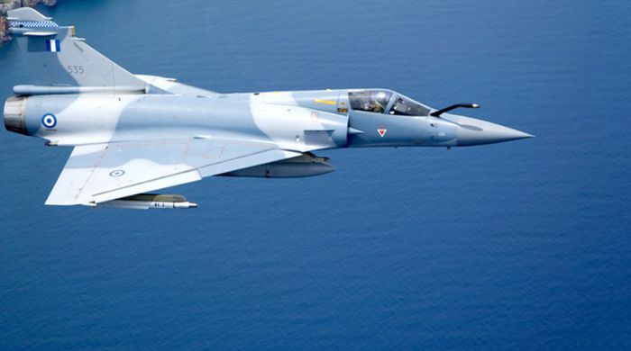 Πτώση αεροσκάφους Mirage 2000 στις Σποράδες - Σώος ο πιλότος