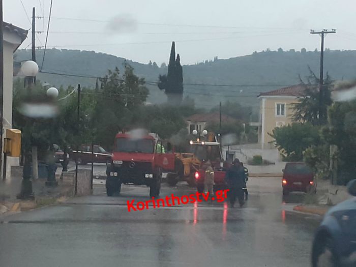 &Pi;&lambda;&eta;&mu;&mu;ύ&rho;&iota;&sigma;&alpha;&nu; &delta;&rho;ό&mu;&omicron;&iota; &sigma;&tau;&eta;&nu; &Kappa;&omicron;&rho;&iota;&nu;&theta;ί&alpha; (vd)