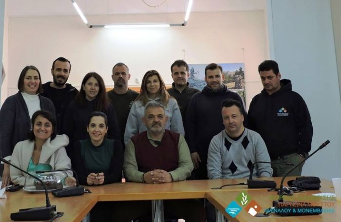 Ο Φορέας Διαχείρισης Πάρνωνα, Μουστού, Μαινάλου και Μονεμβασίας έκοψε την πίτα του (εικόνες)