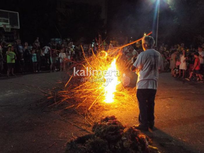 Του Αγιάννη του Ριγανά με ... φωτιές στην Τρίπολη!