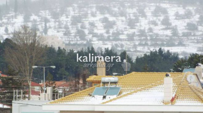 Καλλιάνος: "Στα 800 μέτρα το υψόμετρο χιονοπτώσεων στην Πελοπόννησο"