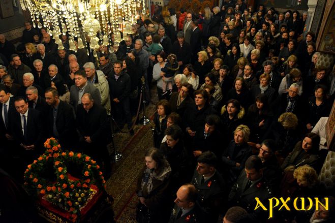 Αρχιερατικός Εσπερινός για την Αγία Βαρβάρα στην Τρίπολη (εικόνες)