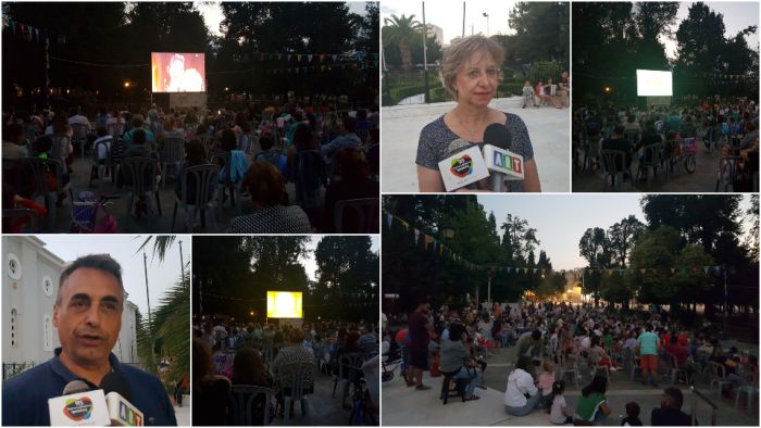 Τα θερινά σινεμά "επανήλθαν" στην Τρίπολη | Πλήθος κόσμου στην πρώτη προβολή (vd)