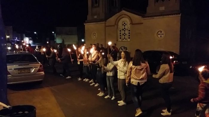 &Tau;&omicron; &beta;&rho;ά&delta;&upsilon; &eta; &Lambda;&alpha;&mu;&pi;&alpha;&delta;&eta;&phi;&omicron;&rho;ί&alpha; &sigma;&tau;&omicron; &Lambda;&epsilon;&beta;ί&delta;&iota;