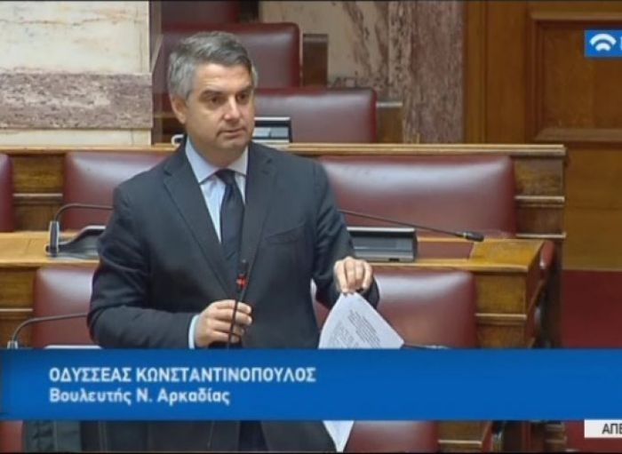 &quot;Οι τράπεζες δε στηρίζουν την παραγωγή&quot; λέει ο Οδυσσέας Κωνσταντινόπουλος