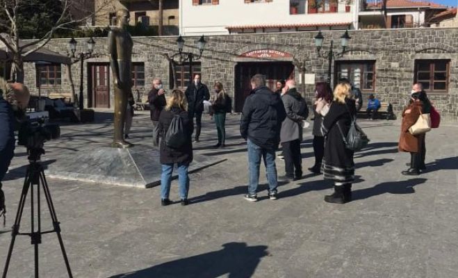Πρώτη στάση στη Βυτίνα για το ταξίδι προβολής της Αρκαδίας σε όλη την Ελλάδα!