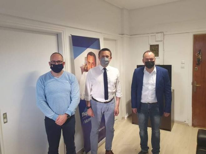 Σειρά συναντήσεων με βουλευτές για το Πανελλαδικό Σωματείο Πυροσβεστικών Υπαλλήλων με έδρα την Τρίπολη