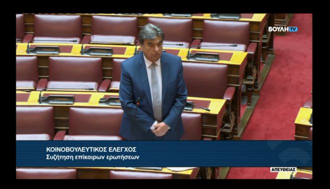 Βαγγέλης Γιαννακούρας: «Αοριστολογίες και φυγομαχία από τον Υφυπουργό Ανάπτυξης στη Βουλή για τα προβλήματα της ΒΙΠΕ Τρίπολης»